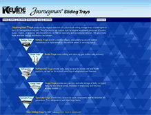 Tablet Screenshot of journeymantrays.com